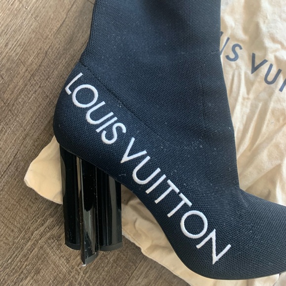 Louis Vuitton knitted sock boots in great quality with dust bags - Picture 2 of 8